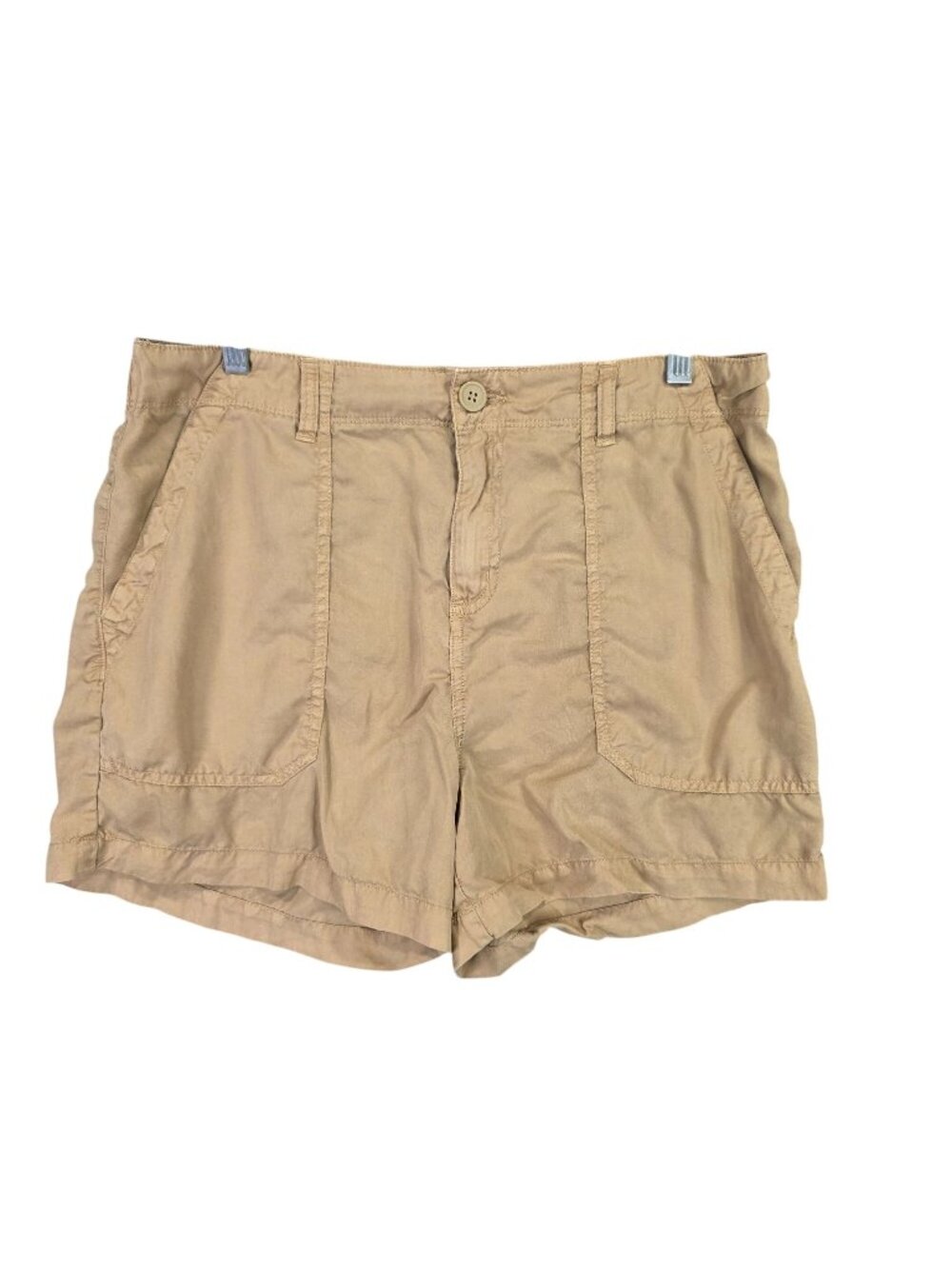 Womens Social Standard By Sanctuary Tan 100% Tencel Shorts 4.5" Inseam Size S